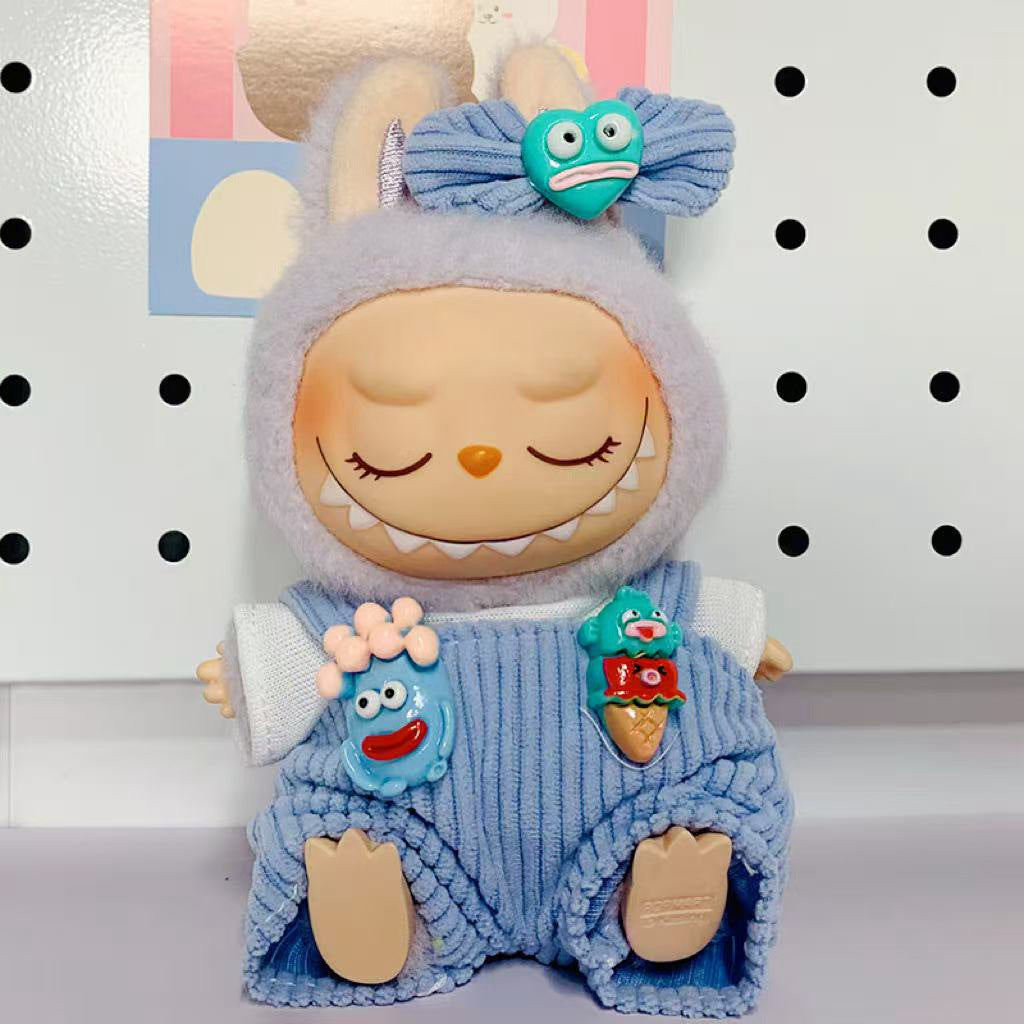 Wholesale Doll clothes for three generations,  circus clown fashion brand cute cartoon